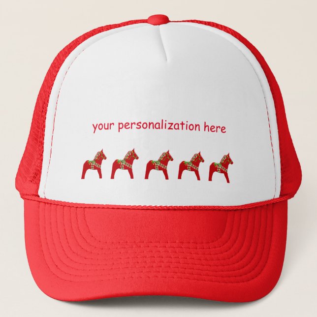 Casquette Dala Cheval à personnaliser ou à Customiser (Devant)