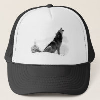 Casquette d'Alaska de loup de bois de construction