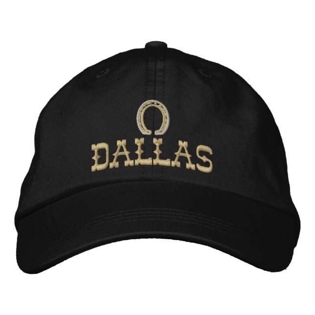Casquette Dallas brodé (Devant)