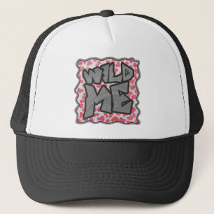 Casquette Dalmatien Rose et Blanc Wid Me