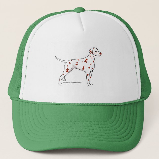 Casquette : Dalmatien tacheté par le foie (Devant)