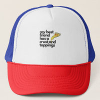 Casquette d'amants de pizza
