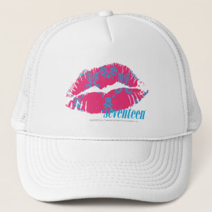 Casquette Damassé Aqua-Magenta