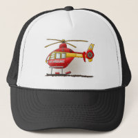 Casquette d'ambulance d'hélicoptère