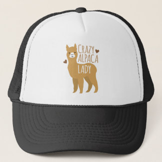 Casquette Dame folle d'alpaga