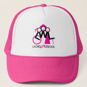 Casquette Dames avec des lésions