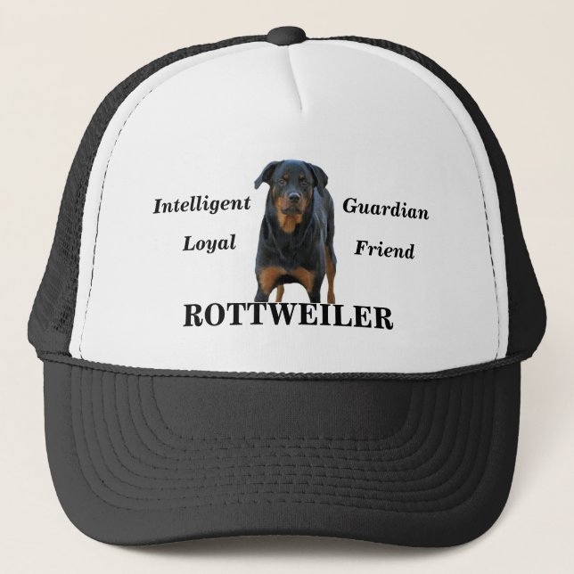 Casquette d'ami loyal de rottweiler (Devant)