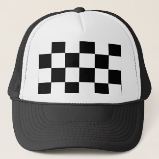 Casquette damier - customisé