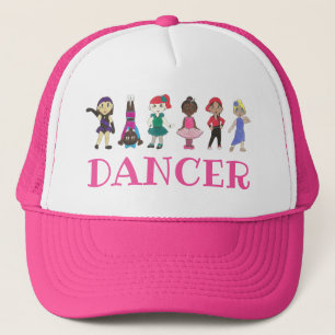 Casquette DANCER Pink Ballet Tap Jazz Lyrique Académicien