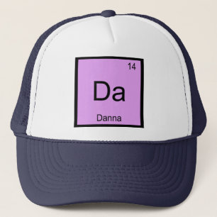 Casquette Danna Nom Chimie Élément Tableau périodique