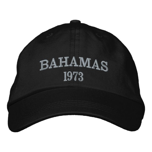 Casquette d'année de l'indépendance des Bahamas (Devant)