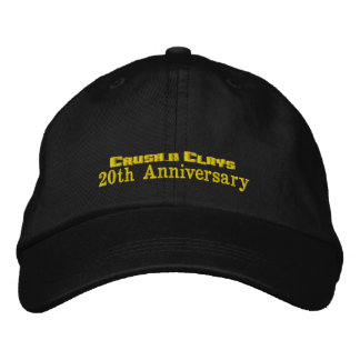 Casquette d'anniversaire d'argiles de Crush'n