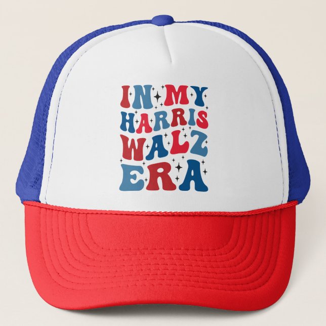 Casquette Dans mon Harris Walz Era Kamala élection 2024 (Devant)
