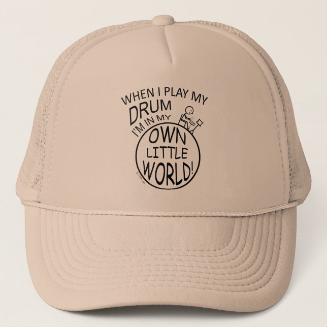 Casquette Dans Mon Petit Drum Mondial (Devant)