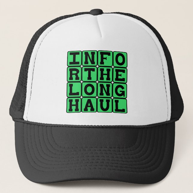 Casquette Dans pour le long terme, consacré (Devant)