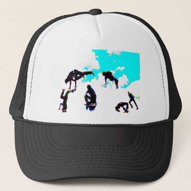 Casquette Danse de coupure (Devant)