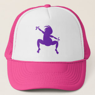 Casquette Danse violette Kokopelli