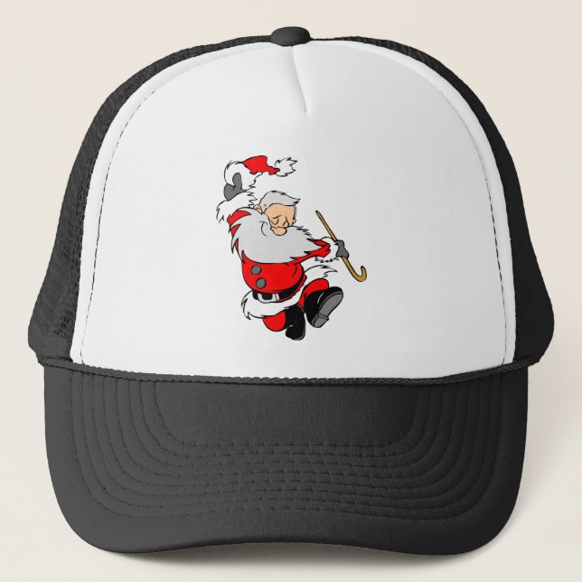 Casquette Danser le Père Noël à Noël (Devant)