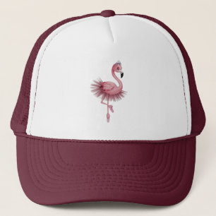 Casquette Danseur de ballet Flamant rose