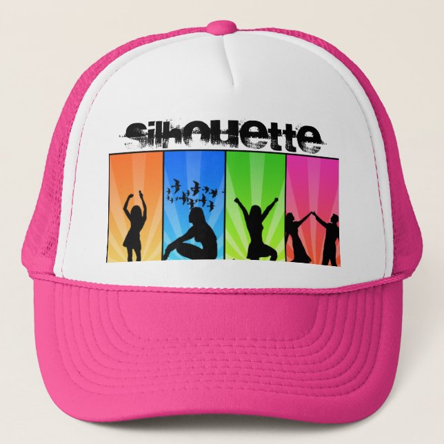 Casquette danseurs de silhouette (Devant)