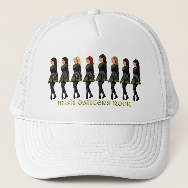 Casquette Danseurs irlandais à fond (Devant)