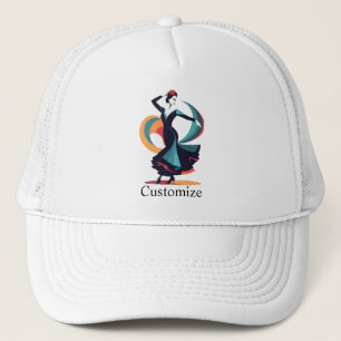 Casquette Danseuse flamenco Thunder_Cove
