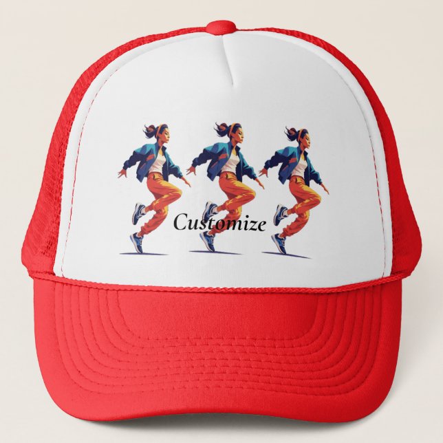 Casquette Danseuse Hip Hop Thunder_Cove (Devant)
