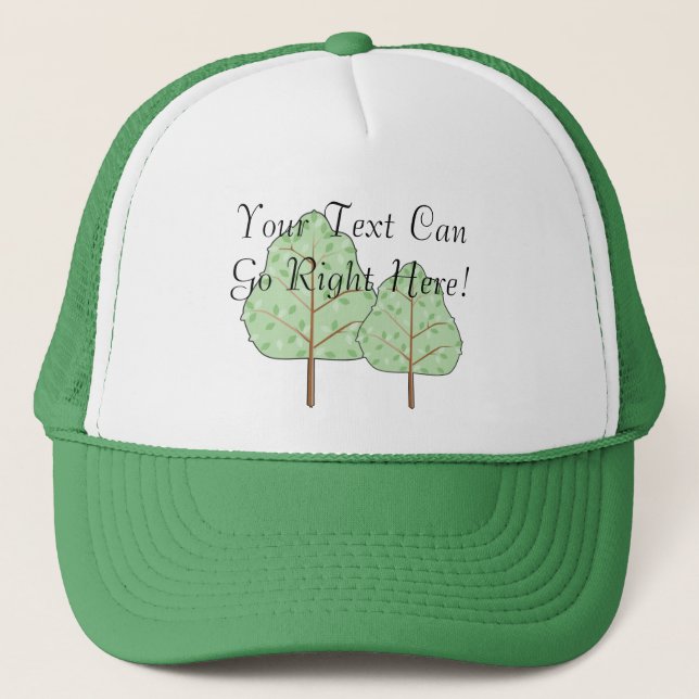 Casquette d'arbres de région boisée (Devant)