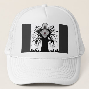 Casquette Dark Anime Fantasy Crow and Demon Art