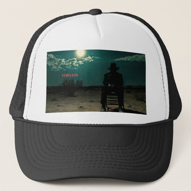 Casquette Dark Outlaw Sitting in the Desert (Devant)