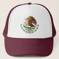 Casquette d'armoiries mexicain