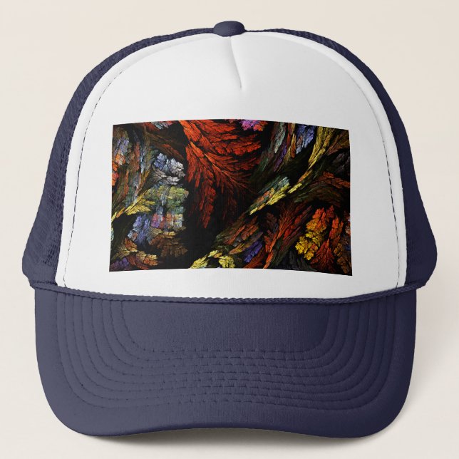 Casquette d'art Abstrait Color Harmony (Devant)