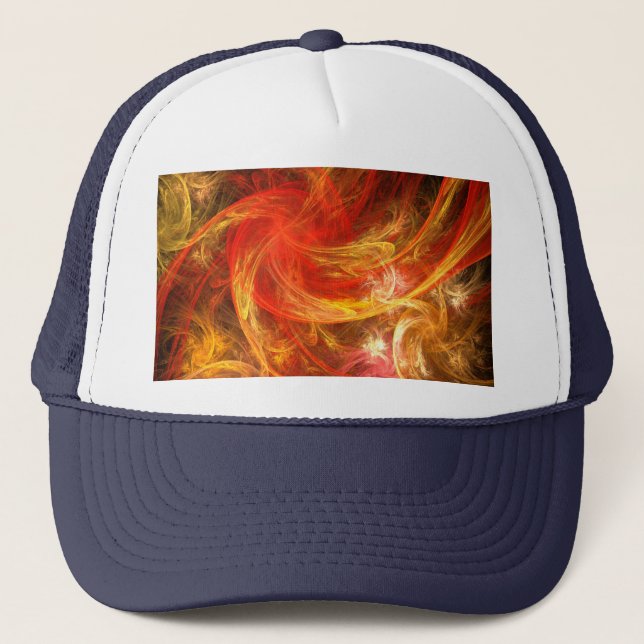 Casquette d'art Abstrait de Firestorm (Devant)