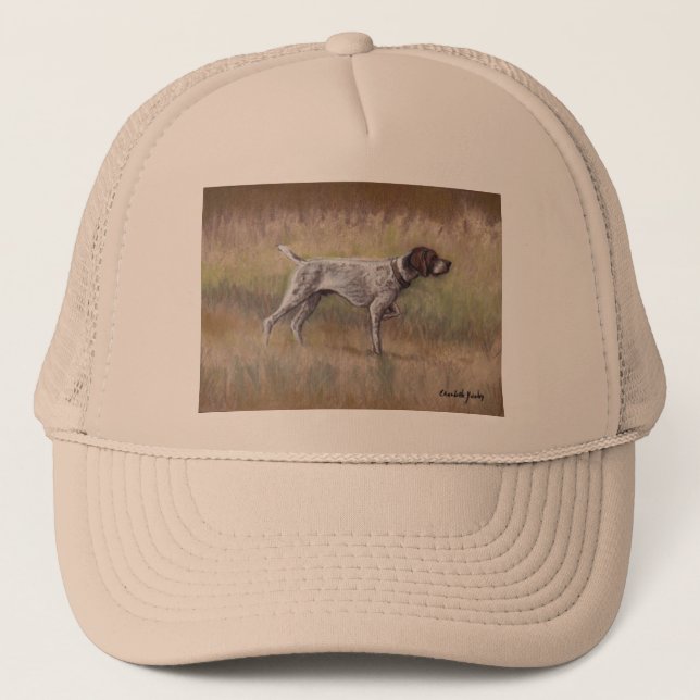 Casquette d'art de chien d'indicateur de Shorthair (Devant)