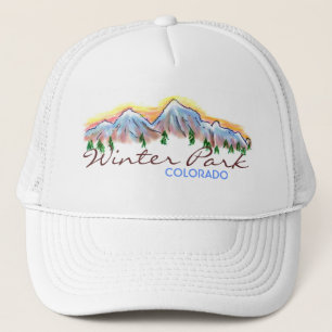 Casquette d'art de montagne du Colorado de parc