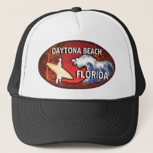 Casquette d'art de surfer de Daytona Beach la