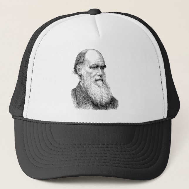 Casquette Darwin Portrait Evolution/ Charles Darwin (Devant)