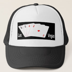 Casquette d'as de Las Vegas 4 pour le joueur !