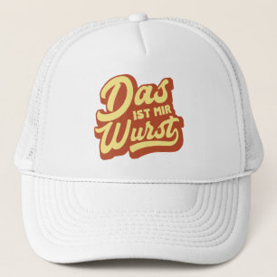 Casquette Das Ist Mir Wurst, Allemand Dit Trucker Hat