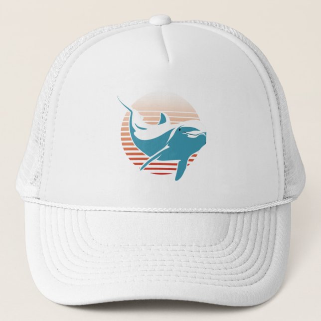 Casquette Dauphin (Devant)