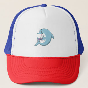 Casquette Dauphin avec Perle