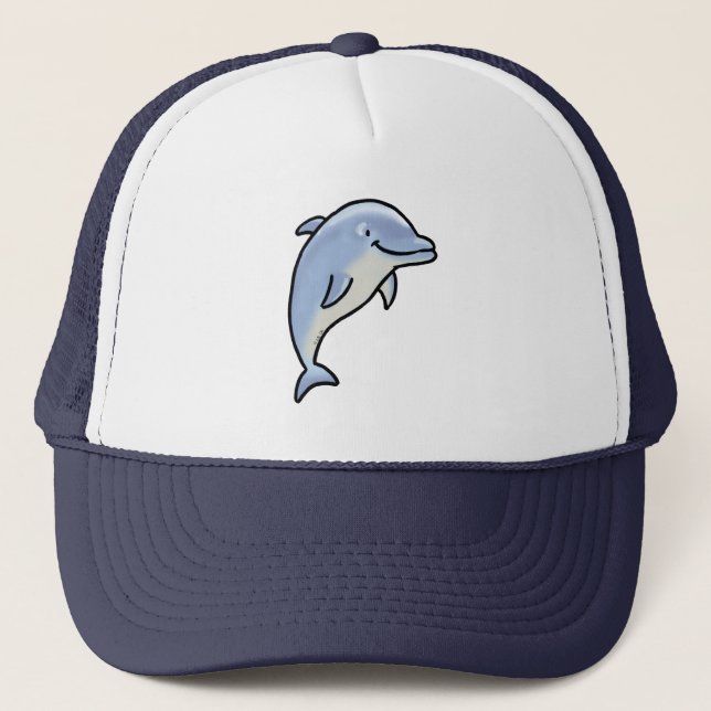 Casquette Dauphin Souriant Mignon (Devant)