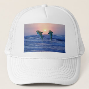 Casquette Dauphins au lever du soleil