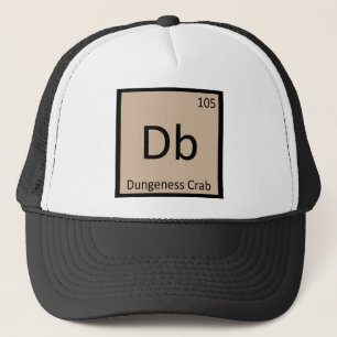 Casquette Db - Chimie du Crabe de Dungeness Tableau Périodiq