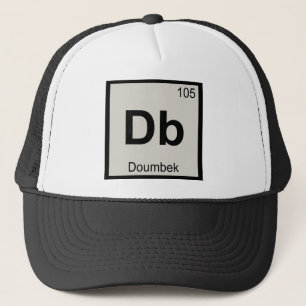 Casquette Db - Musique de Doumbek Symbole du tableau périodi