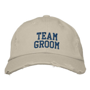 Casquette de balle brodé Team Groom