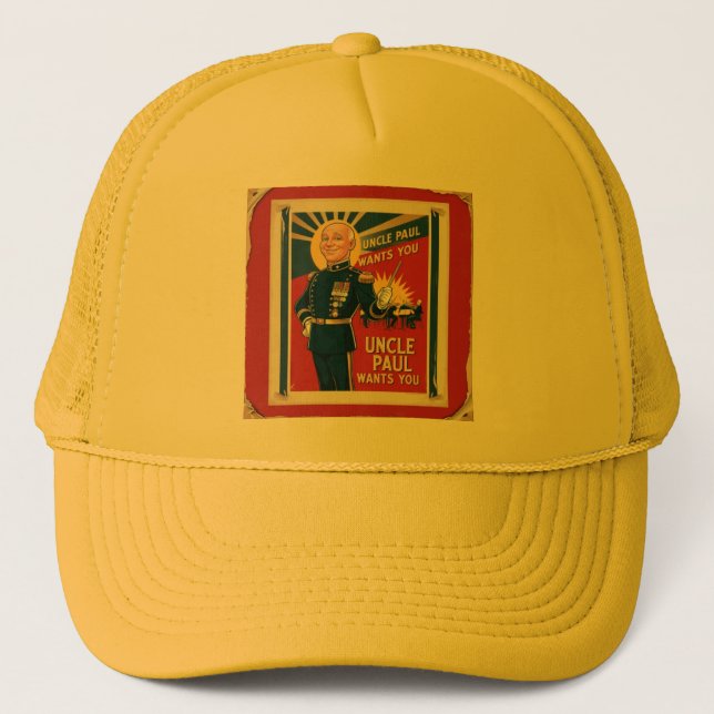 CASQUETTE DE BANDE COMMUNAUTAIRE - ONCLE PAUL (Devant)
