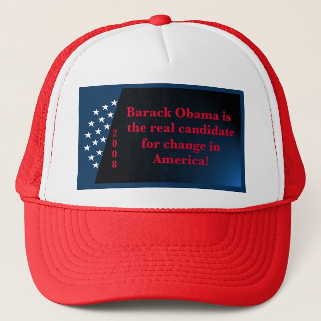 Casquette de Barack Obama (Devant)