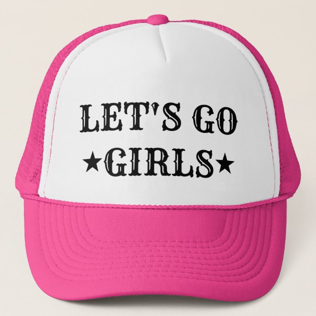 CASQUETTE DE BASE-BALL ALLONS-Y LES FILLES (Devant)