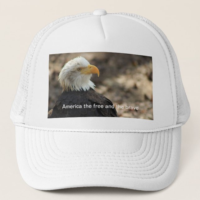 Casquette de baseball Aigle royal  LE LIBRE ET LE  (Devant)
